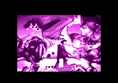 Hammer-Head (Amstrad CPC) screenshot: Title screen