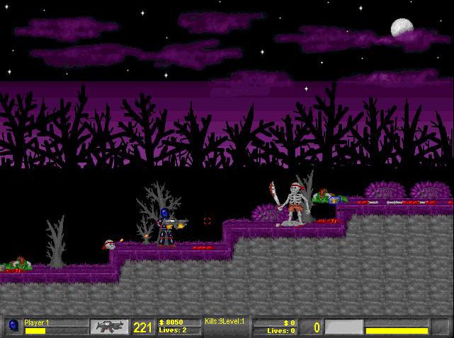 Jogos de Terror (Windows) screenshot: Dark Wars - Killing more monsters