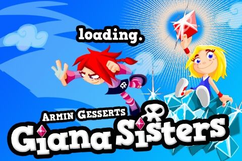Giana Sisters DS (iPhone) screenshot: Loading Screen