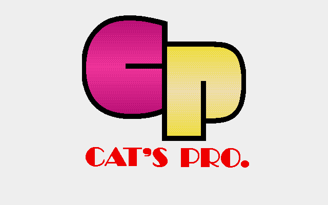 Feti (PC-98) screenshot: Cat's Pro logo