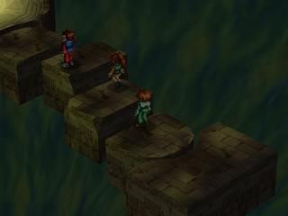 Khamrai (PlayStation) screenshot: Frightening dungeons