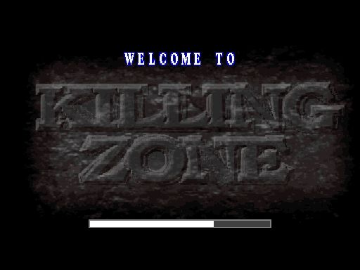 Killing Zone (PlayStation) screenshot: The first thing seen when you load the game.