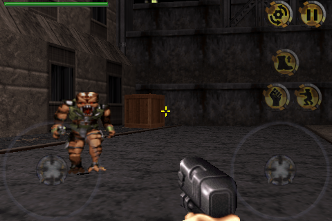 Duke Nukem 3D (iPhone) screenshot: Assault Trooper