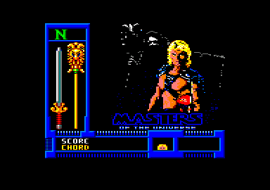 Masters of the Universe: The Movie (Amstrad CPC) screenshot: Loading screen