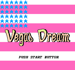 Vegas Dream (NES) screenshot: Title