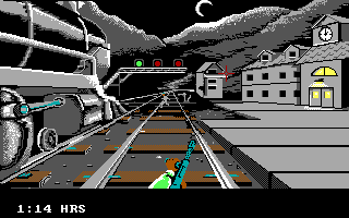 The Train: Escape to Normandy (DOS) screenshot: Cover this man on the way to the switch