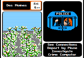 Where in the U.S.A. Is Carmen Sandiego? (Apple II) screenshot: Made an arrest!