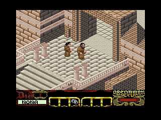 Remake de La Abadía del Crimen (Windows) screenshot: Game start