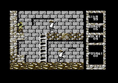Madrax (Commodore 64) screenshot: Beginning of the game