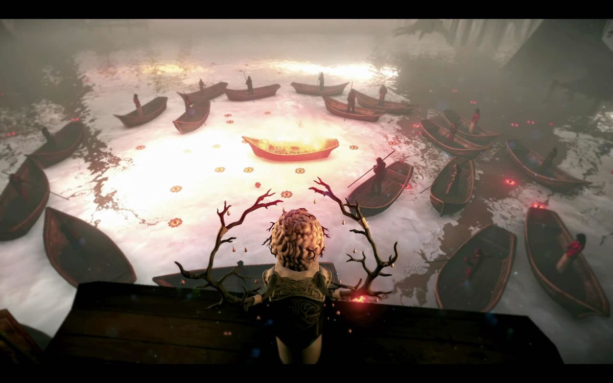 Dreamfall Chapters (Windows) screenshot: A scene from the animated sequence leading up to the game's events