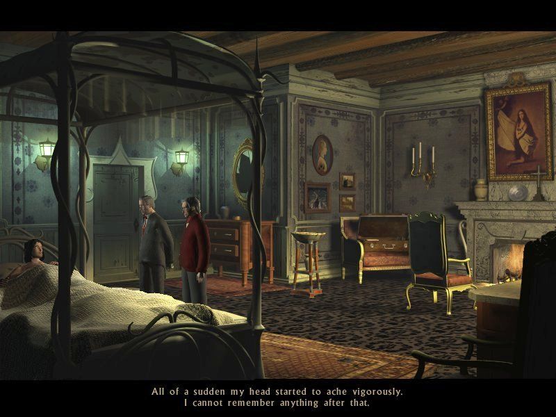 The Black Mirror (Windows) screenshot: Samuel's bedroom