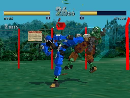 Screenshot of Zero Divide 2: The Secret Wish (PlayStation, 1997