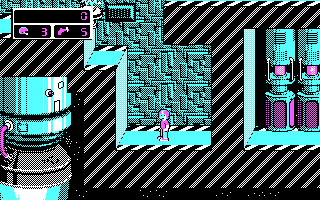 Commander Keen 5: The Armageddon Machine (DOS) screenshot: Our quest begins (CGA version)