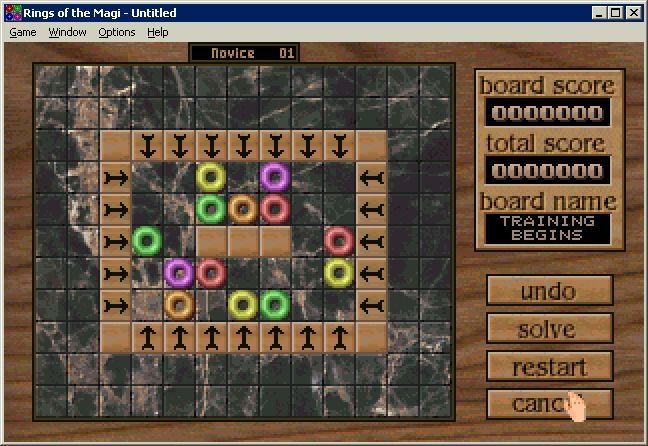 Rings of the Magi: Grand Master Edition (Windows) screenshot: Level One