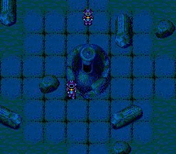 Fushigi no Umi no Nadia (Genesis) screenshot: Exploring underwater ruins