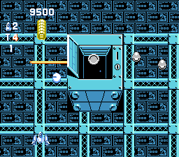 Gun-Nac (NES) screenshot: Vaults and banks open to attack.