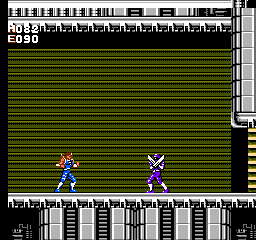 Strider (NES) screenshot: Blade Ninjas