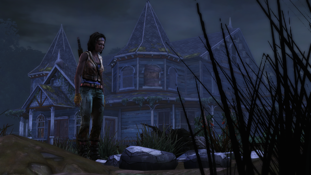 The Walking Dead: Michonne (Macintosh) screenshot: Episode 3 - A moment of silence