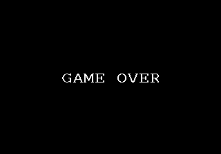 Joe & Mac: Caveman Ninja (Genesis) screenshot: Game over