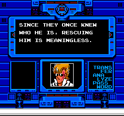 Strider (NES) screenshot: Hiryu is given his mission to find Kain