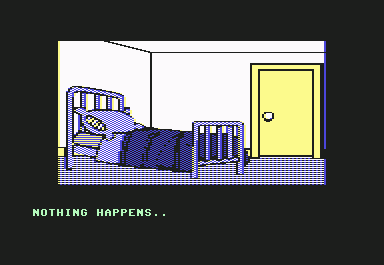 The Institute (Commodore 64) screenshot: Game start