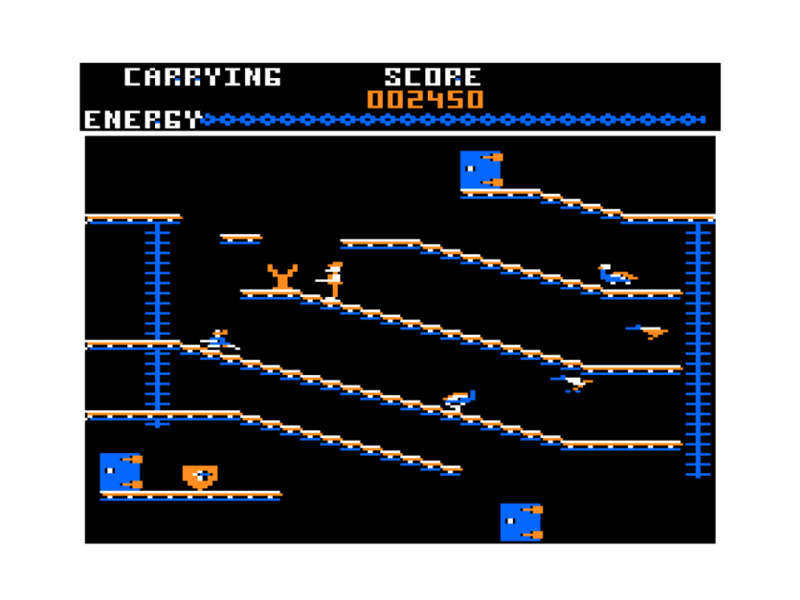 Screenshot of Module Man (TRS-80 CoCo, 1984) - MobyGames