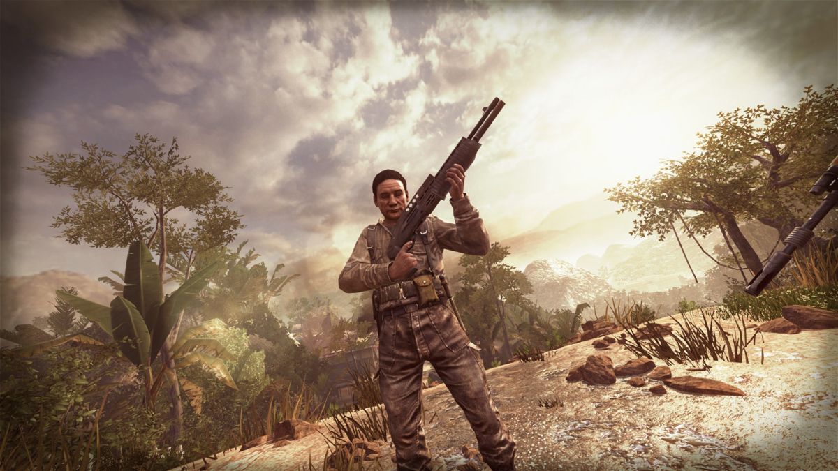 Call of Duty: Black Ops II (Windows) screenshot: Where have I seen this guy before?