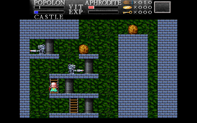 Maze of Galious (Windows) screenshot: Knights