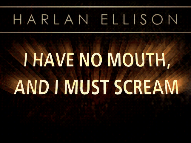 Harlan Ellison: I Have No Mouth, and I Must Scream (Macintosh) screenshot: Title screen