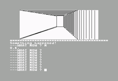 Escape from Pulsar 7 (Commodore 64) screenshot: Hallway
