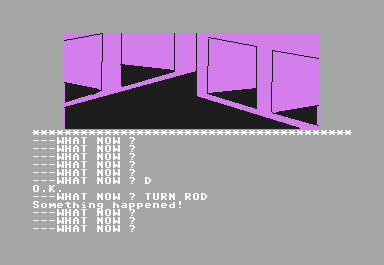 Escape from Pulsar 7 (Commodore 64) screenshot: Vent maze