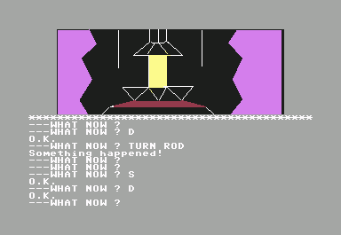 Escape from Pulsar 7 (Commodore 64) screenshot: Reactor room