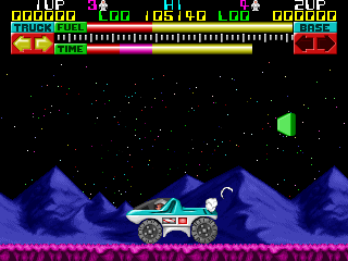 Lunar Jetman (Windows) screenshot: Game start