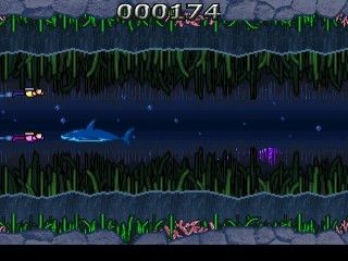 SuperFly (Jaguar) screenshot: World one: under water