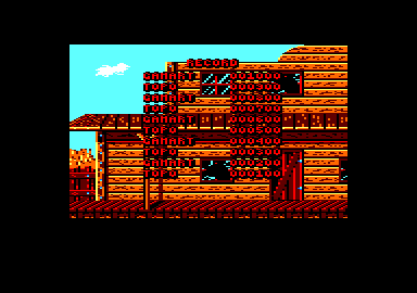 Desperado 2 (Amstrad CPC) screenshot: Part 1: High scores