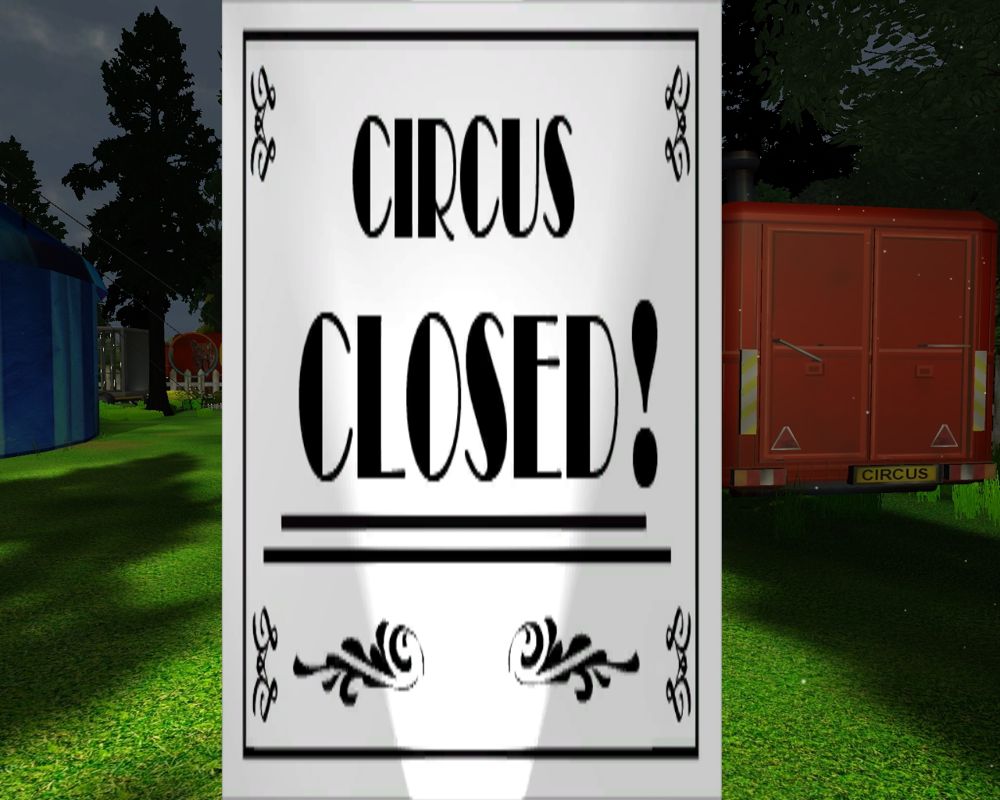 Circus World (Windows) screenshot: Ooops! Who forgot to make future bookings!