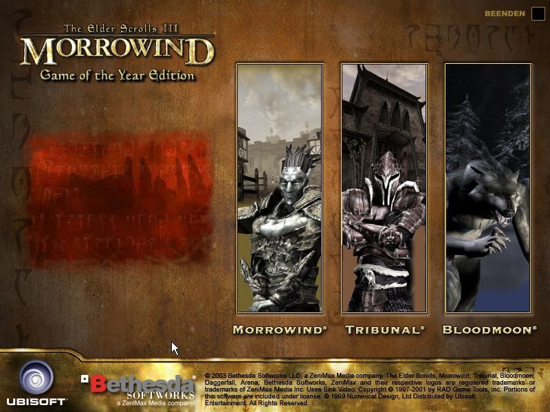 The Elder Scrolls III: Morrowind - Game of the Year Edition The Elder Scrolls III: Morrowind - Game of the Year Edition