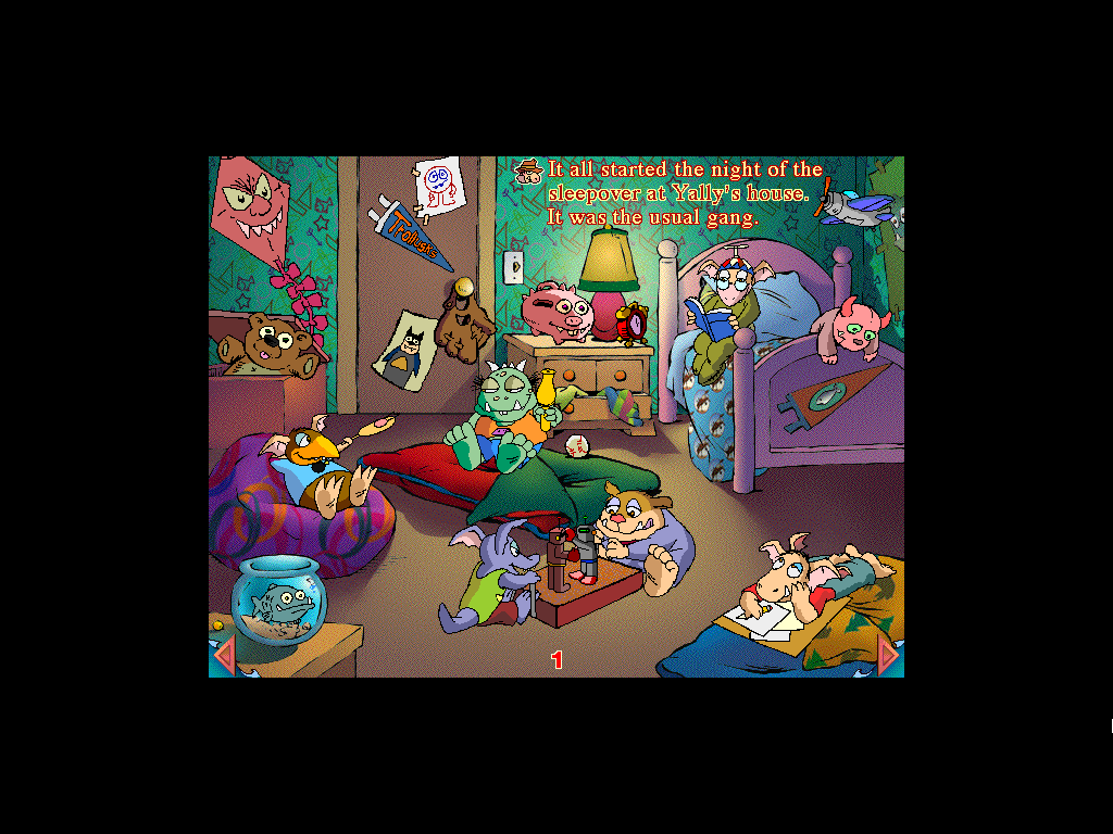 The Smelly Mystery (Windows) screenshot: The Introduction