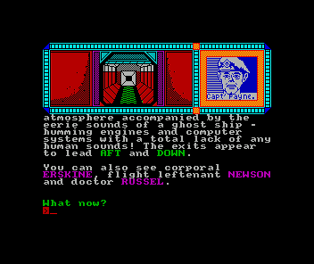 Diablo! (ZX Spectrum) screenshot: The first game screen