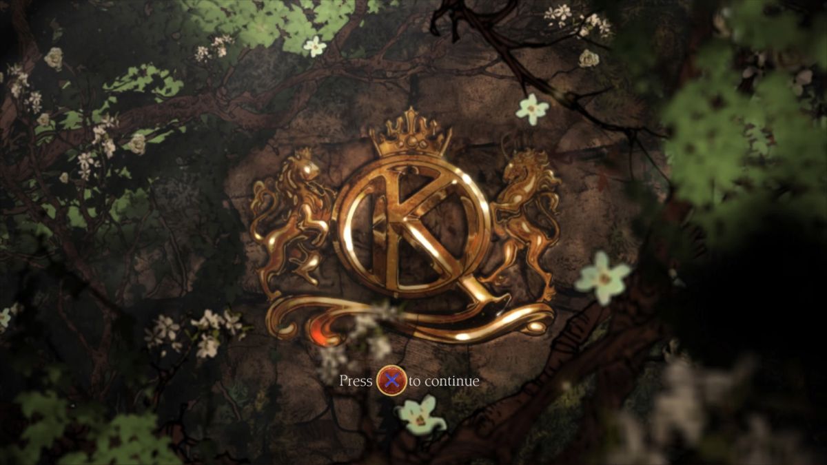 King's Quest: Chapter I - A Knight to Remember (PlayStation 4) screenshot: Title logo