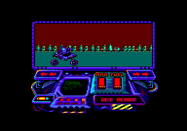 Buggy Ranger (Amstrad CPC) screenshot: At the beginning