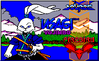 Samurai Warrior: The Battles of.... Usagi Yojimbo (Amstrad CPC) screenshot: Loading screen