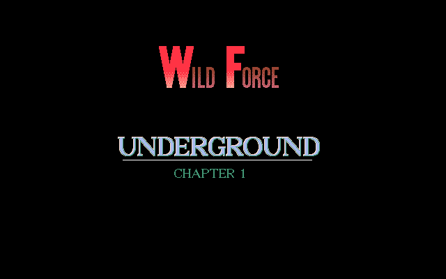 GaoGao! 3rd: Wild Force (PC-98) screenshot: A chapter begins...