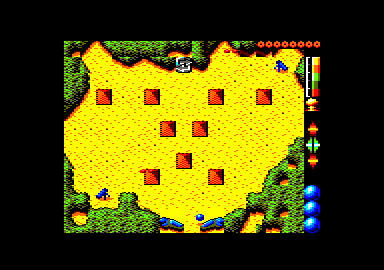 Score 3020 (Amstrad CPC) screenshot: First screen