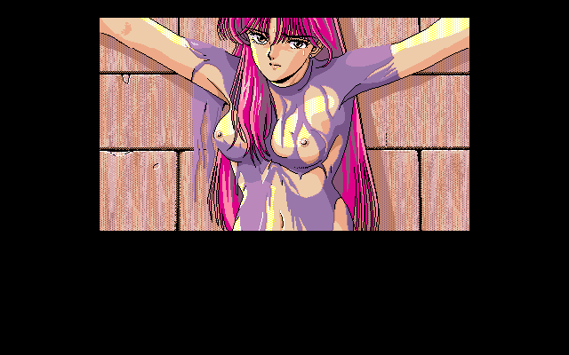 Foxy 2 (PC-98) screenshot: Naked Lisa :)