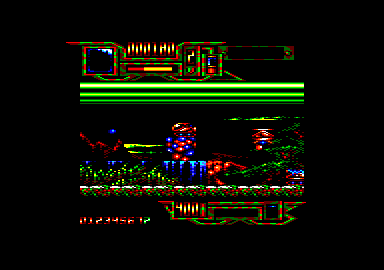 Comando Tracer (Amstrad CPC) screenshot: Zorak Planet