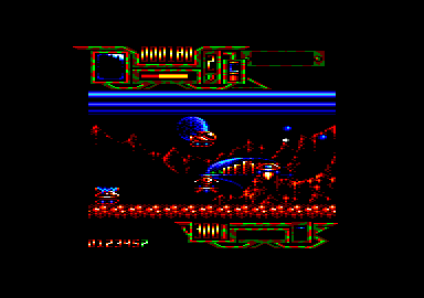 Comando Tracer (Amstrad CPC) screenshot: Alfaro Planet