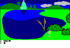 Screenshot of King's Quest (Apple II, 1984) - MobyGames