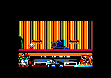 Crystal Kingdom Dizzy (Amstrad CPC) screenshot: The generator