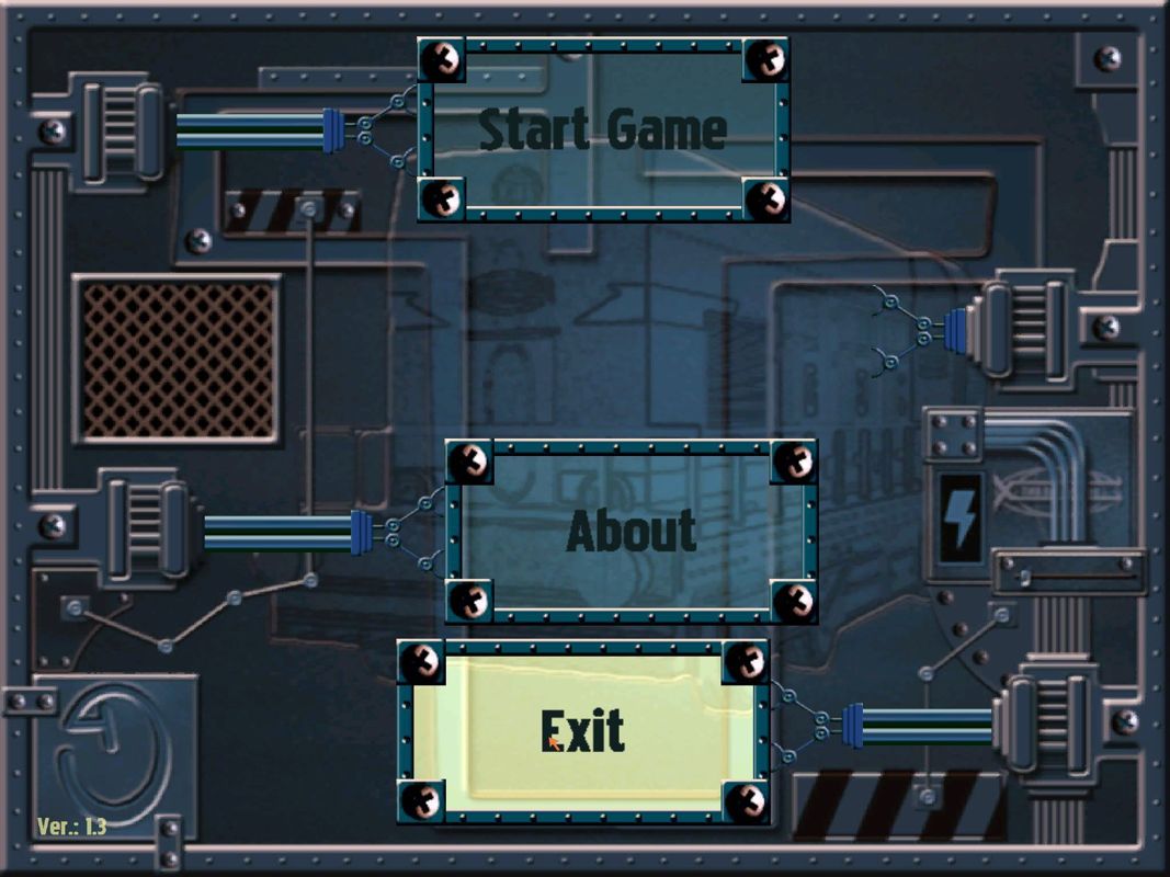 Create Your Own Model Railway (Windows) screenshot: The game's title screen